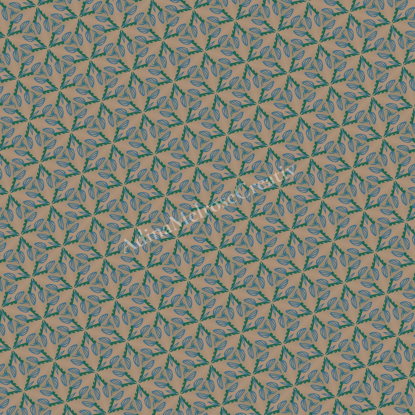 Moss Mosaic | 8 Textured Seamless Patterns Bundle