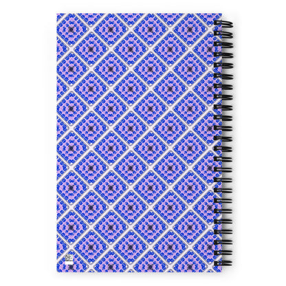 Crochet Print Spiral Notebook Journal