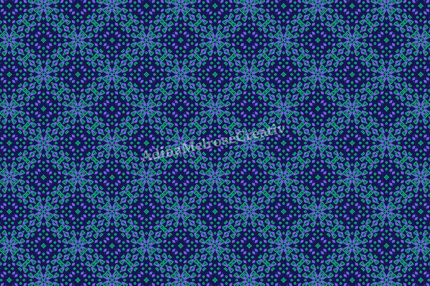 Sapphire Lace | 12 Seamless Patterns Bundle