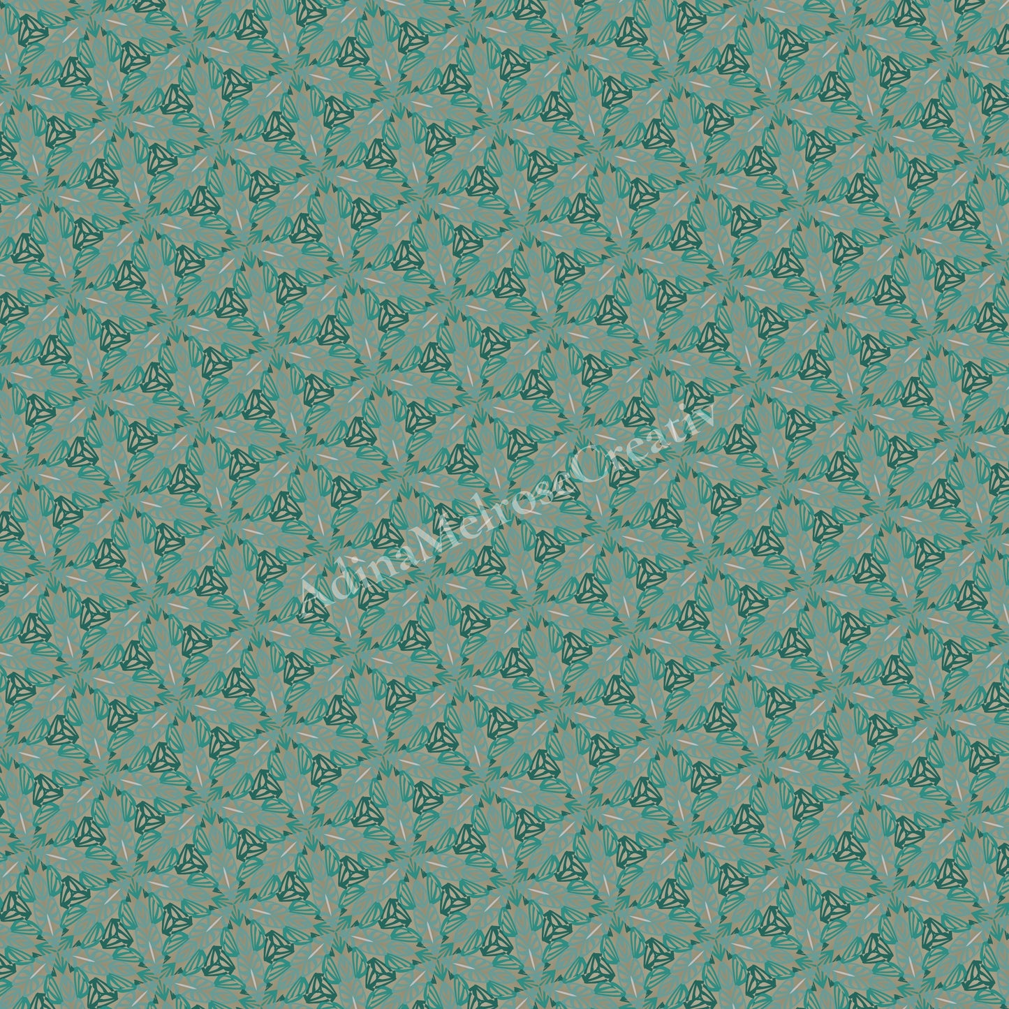 Moss Mosaic | 8 Textured Seamless Patterns Bundle