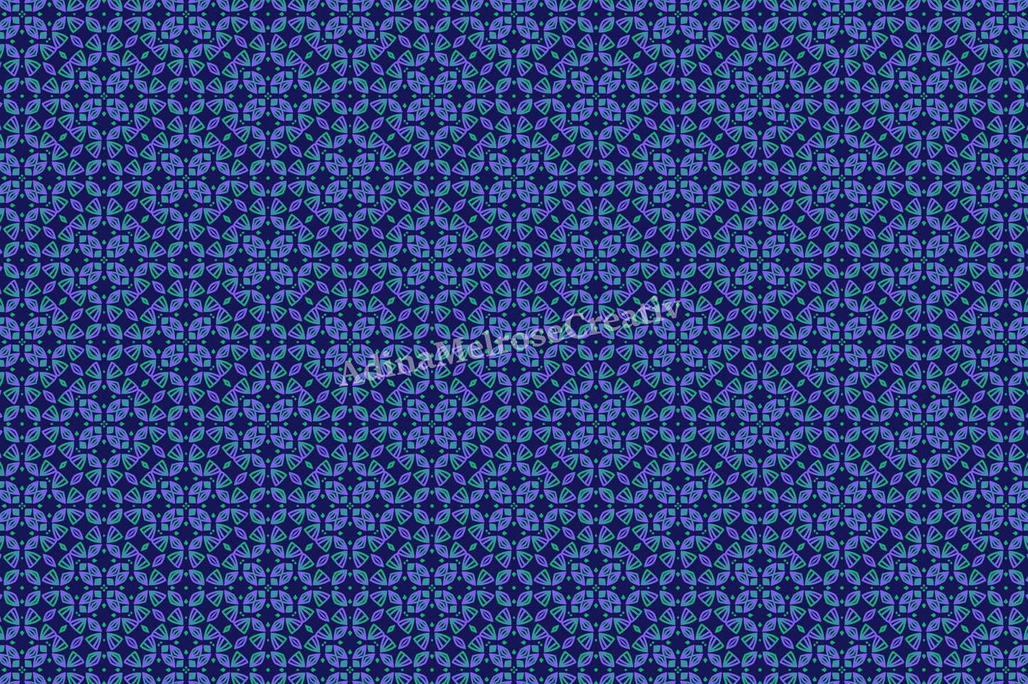 Sapphire Lace | 12 Seamless Patterns Bundle