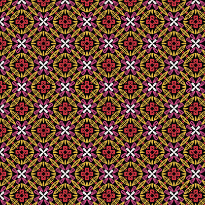 Ornate Harmony Freeform Pattern