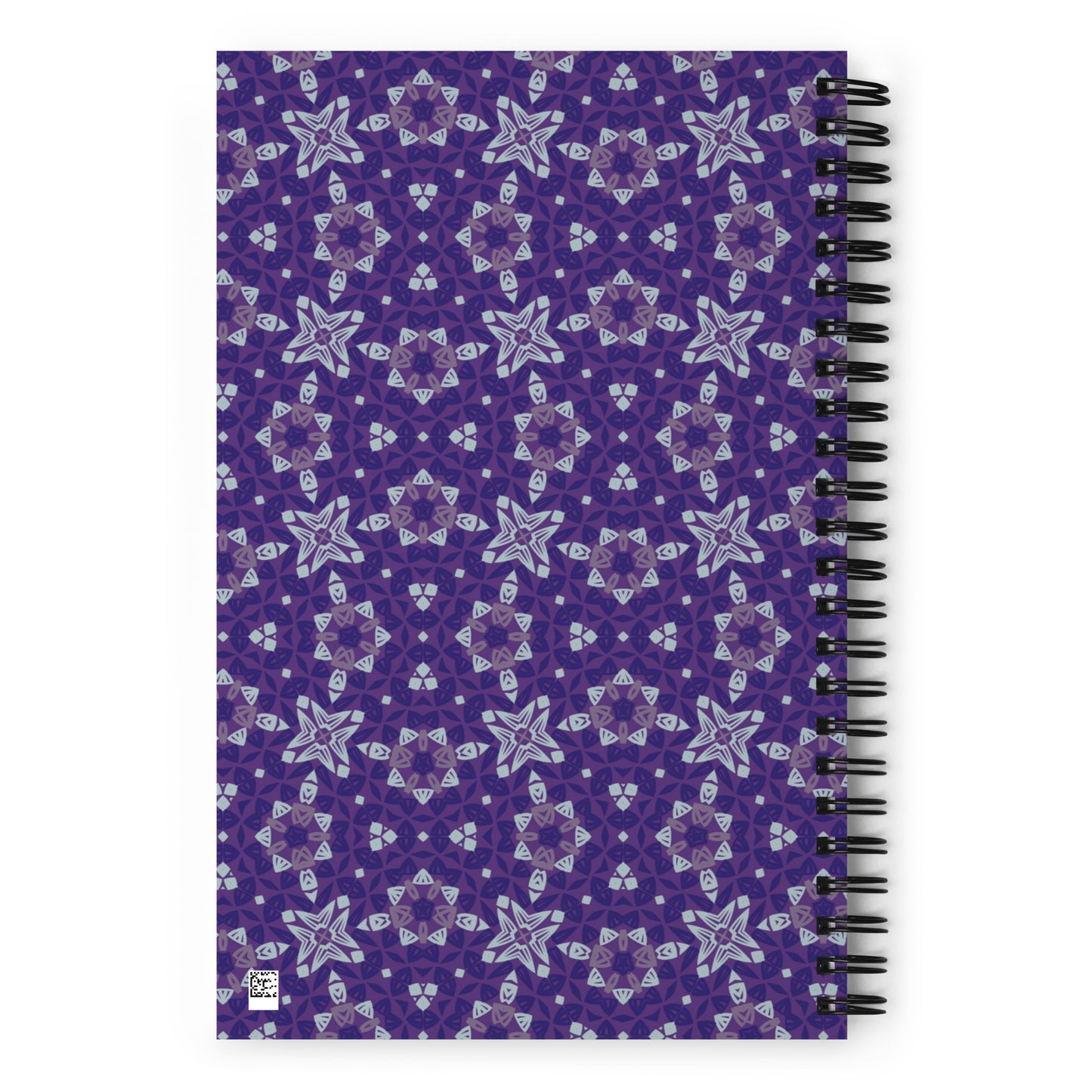 Crochet Print Spiral Notebook Journal