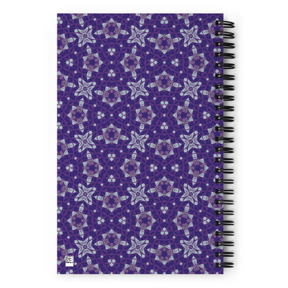 Crochet Print Spiral Notebook Journal