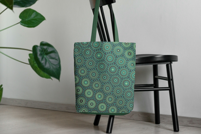 Mint Mirage Freeform Pattern