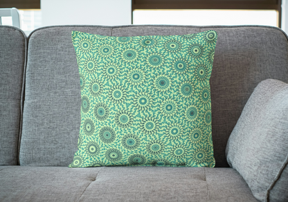 Mint Whisper Freeform Pattern