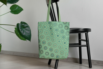 Mint Whisper Freeform Pattern