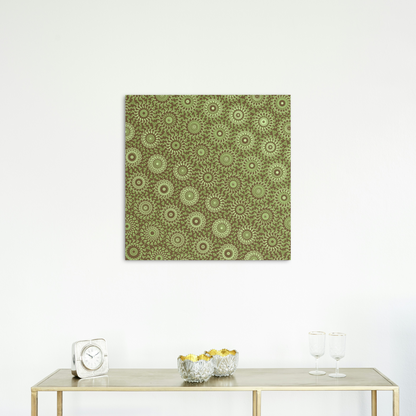 Olive Dust Freeform Pattern