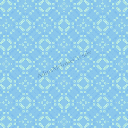 Arctic Blue Echo Collection | 12 Seamless Patterns Bundle