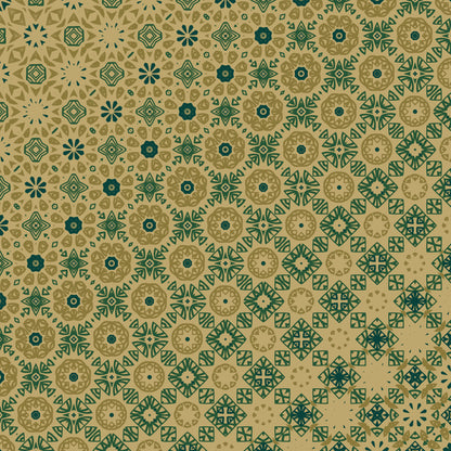Forest Mosaic Mandalas Pattern