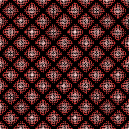 Pink Nedava Granny Squares Seamless Print