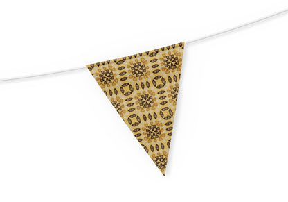Amber Aura Granny Squares Seamless Print
