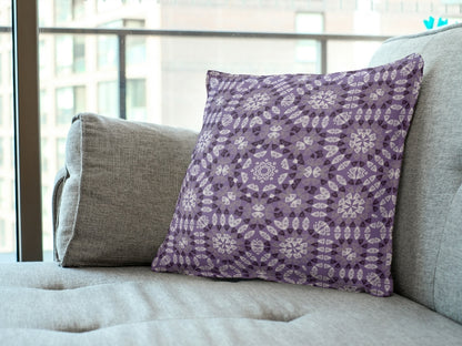 Amethyst Mosaic Granny Squares Seamless Print