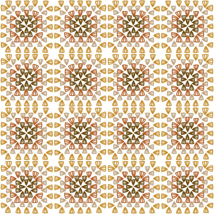 Beige Maze (1) Granny Squares Seamless Print