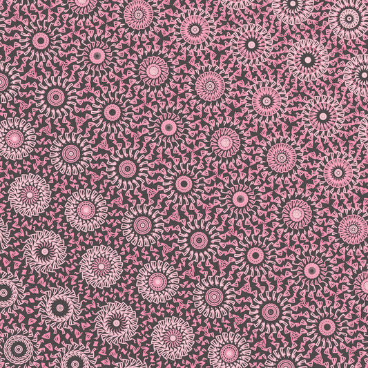 Blush Orbit Lace Wheel Freeform Pattern