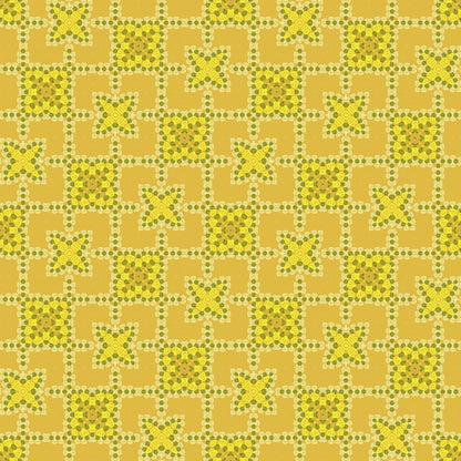 Buttercup Mosaic Crochet-Inspired Geometric Seamless Pint

