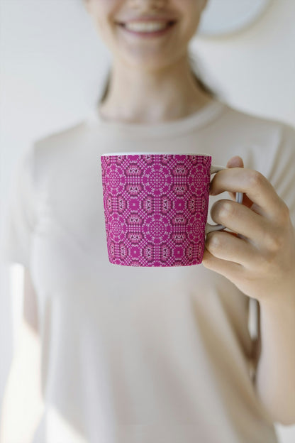 Candy Floss Crochet-Inspired Granny Squares Print
