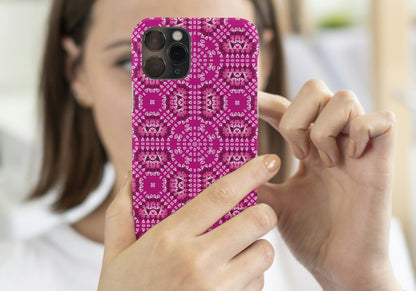 Candy Floss Crochet-Inspired Granny Squares Print