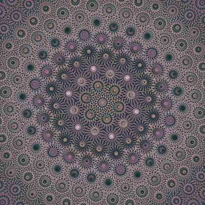 Cosmic Lilac Lace Wheel Freeform Pattern