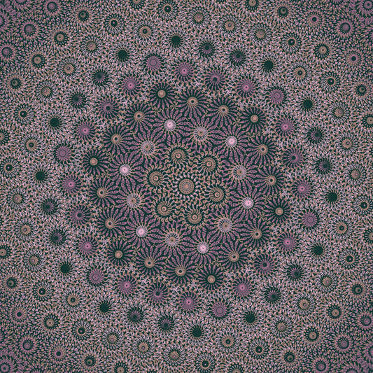 Cosmic Lilac Lace Wheel Freeform Pattern