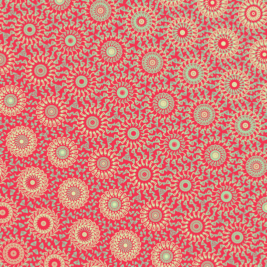 Fiery Sands Freeform Pattern