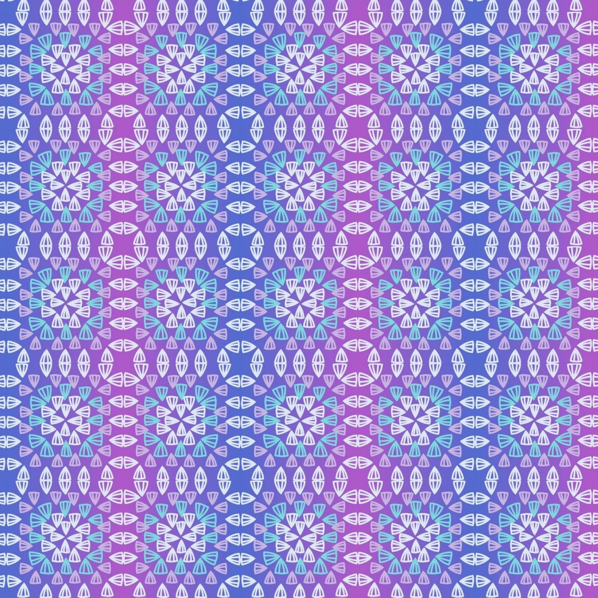 Frosted Fantasy Granny Square Seamless Print