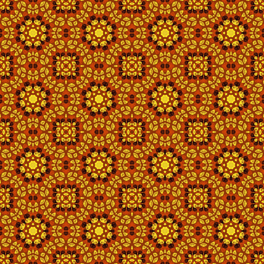 Honeycomb Crochet-Inspired Geometric Seamless Pint
