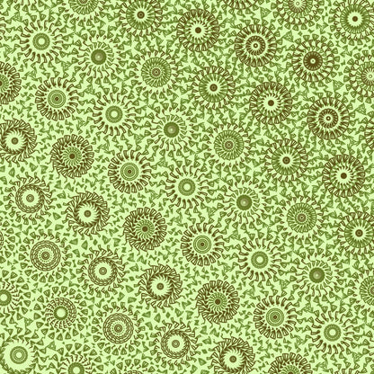 Iced Mint Freeform Pattern