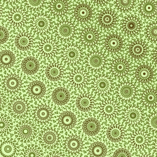 Iced Mint Freeform Pattern