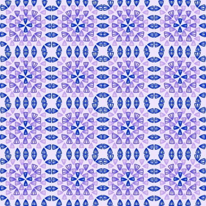 Lavablue Granny Squares Seamless Print
