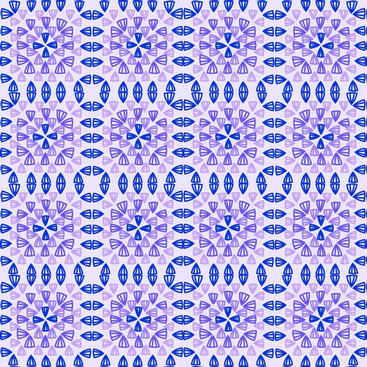 Lavablue Granny Squares Seamless Print