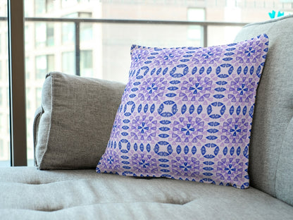 Lavablue Granny Squares Seamless Print
