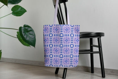 Lavablue Granny Squares Seamless Print
