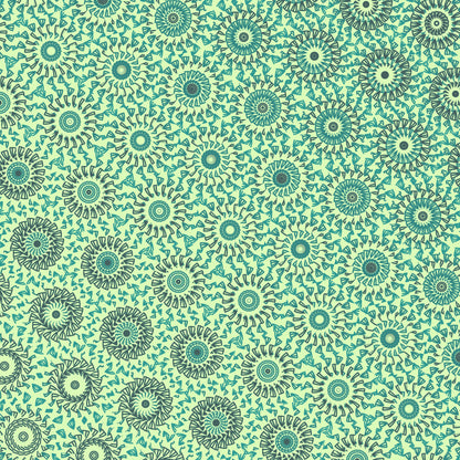 Mint Whisper Freeform Pattern