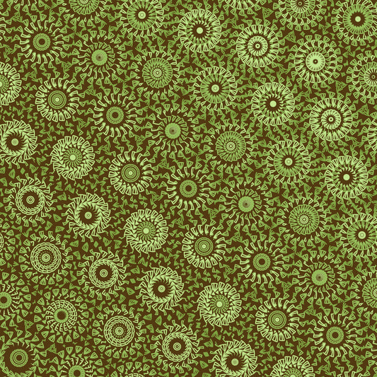 Olive Dust Freeform Pattern