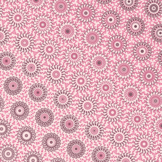 Pastel Blush Freeform Pattern