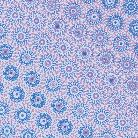 Pastel Sky Weave Freeform Pattern
