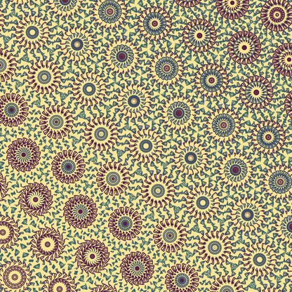 Sunlit Weave Freeform Pattern
