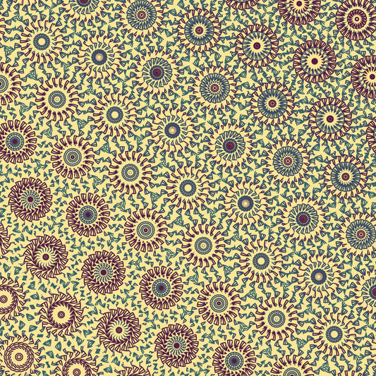 Sunlit Weave Freeform Pattern