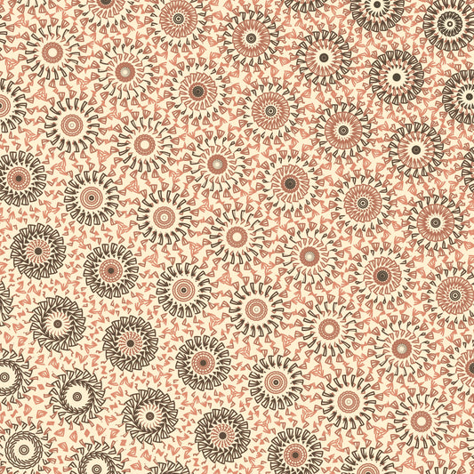 Toasted Spice Freeform Pattern