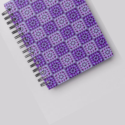 Purple Twilight 2 Granny Squares Seamless Print