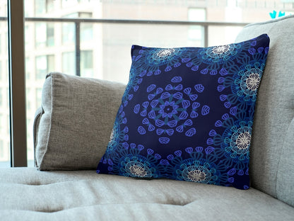 Twilight Mandala Floral Seamless Print

