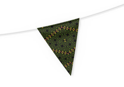 Vintage Granny Lace Crochet-Inspired Geometric Seamless Pint