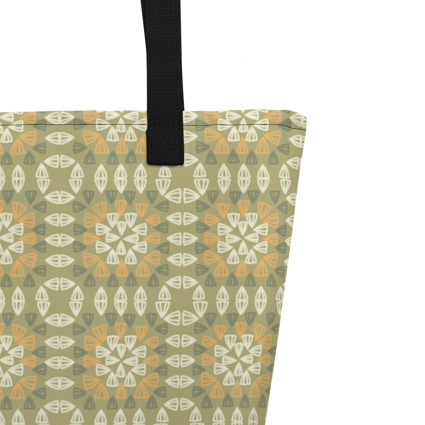 Honeycomb Harmony All-Over Print Large Tote Bag