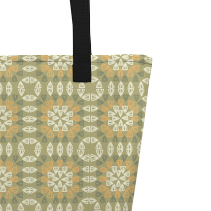 Honeycomb Harmony All-Over Print Large Tote Bag