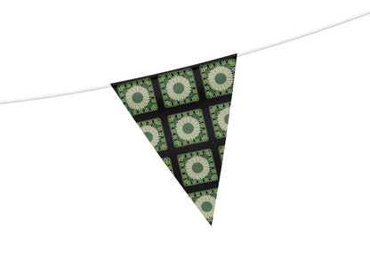 Forest Fest Granny Squares Floral Print