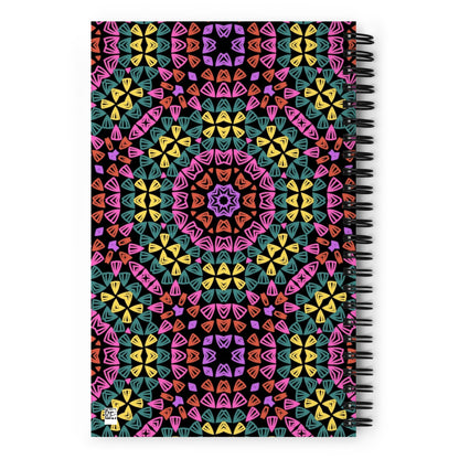 Crochet Print Spiral Notebook Journal