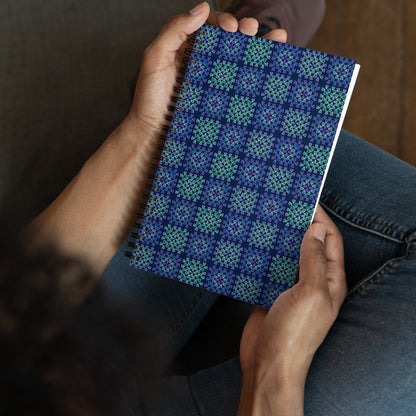 Eclipse Tapestry Spiral Notebook Journal