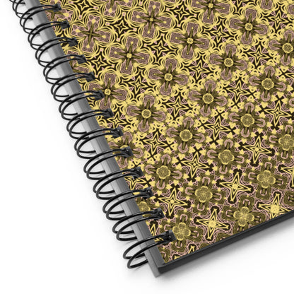 Crochet Print Spiral Notebook Journal