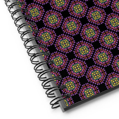 Crochet Print Spiral Notebook Journal